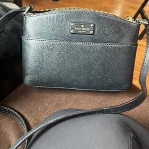 Black Kate spade cross body bag